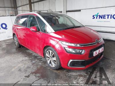 Image of 2017 CITROEN C4 PICASSO GRAND BLUEHDI FEEL S/S EAT6 1560cc TURBO DIESEL AUTOMATIC 6 Speed 5 DOOR MPV