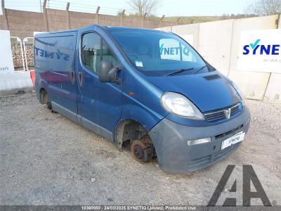 Image of 2004 VAUXHALL VIVARO DI 2700 SWB 1870cc TURBO DIESEL MANUAL 5 Speed PANEL VAN