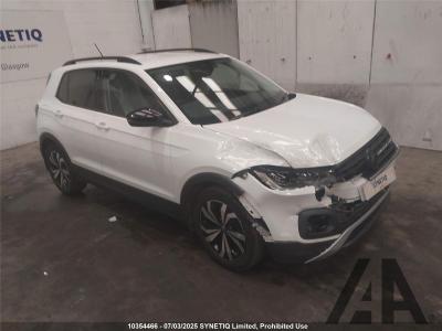 Image of 2022 VOLKSWAGEN T-CROSS BLACK EDITION TSI 999cc TURBO PETROL MANUAL 5 DOOR HATCHBACK