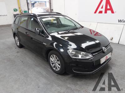 Image of 2014 VOLKSWAGEN GOLF BLUEMOTION TDI 1598cc TURBO DIESEL MANUAL 6 Speed 5 DOOR ESTATE