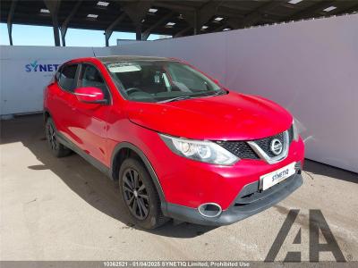 Image of 2014 NISSAN QASHQAI DCI ACENTA PREMIUM 1461cc TURBO DIESEL MANUAL 6 Speed 5 DOOR HATCHBACK