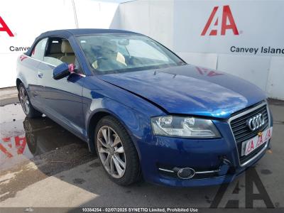 Image of 2010 AUDI A3 TFSI SPORT 1197cc TURBO PETROL MANUAL 6 Speed 2 DOOR CONVERTIBLE