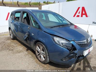 Image of 2014 VAUXHALL ZAFIRA TOURER SRI CDTI 1956cc TURBO DIESEL AUTOMATIC 6 Speed 5 DOOR MPV