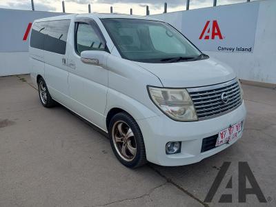Image of 2005 NISSAN ELGRAND 35 3498cc PETROL AUTOMATIC 2 DOOR MPV