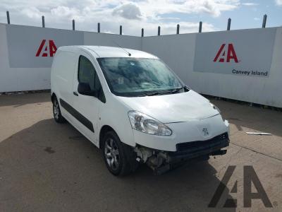 Image of 2013 PEUGEOT PARTNER HDI S L1 850 1560cc TURBO DIESEL MANUAL 5 Speed PANEL VAN