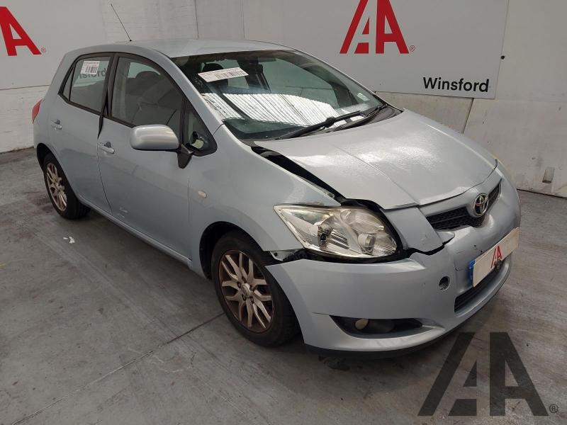 2008 TOYOTA AURIS T3 VVT-I 1598cc PETROL MANUAL 5 Speed 5 DOOR HATCHBACK