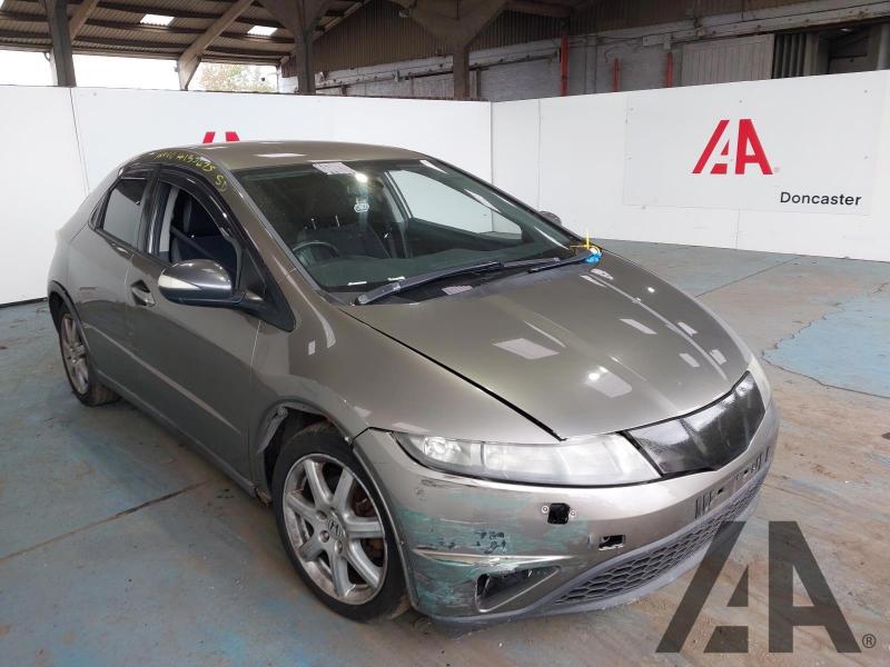 2008 HONDA CIVIC EX I-CTDI 2204cc TURBO DIESEL MANUAL 6 Speed 5 DOOR HATCHBACK