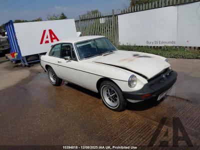 Image of 1980 MG B 1798cc PETROL MANUAL 3 DOOR COUPE