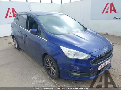 Image of 2017 FORD C-MAX GRAND ZETEC TDCI 1499cc TURBO DIESEL SEMI AUTO 5 DOOR MPV