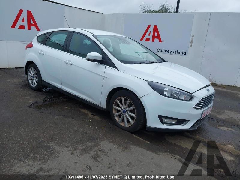 2016 FORD FOCUS TITANIUM TDCI 1499cc TURBO DIESEL MANUAL 6 Speed 5 DOOR HATCHBACK
