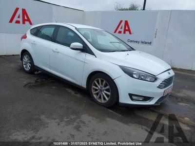 Image of 2016 FORD FOCUS TITANIUM TDCI 1499cc TURBO DIESEL MANUAL 6 Speed 5 DOOR HATCHBACK