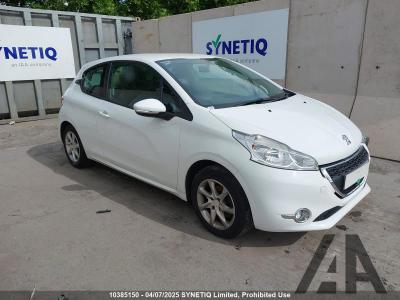 Image of 2013 PEUGEOT 208 ACTIVE 999cc PETROL MANUAL 3 DOOR HATCHBACK