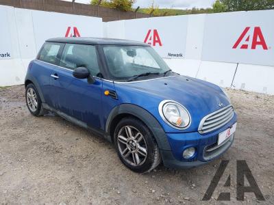 Image of 2012 MINI HATCH COOPER 1598cc PETROL MANUAL 6 Speed 3 DOOR HATCHBACK