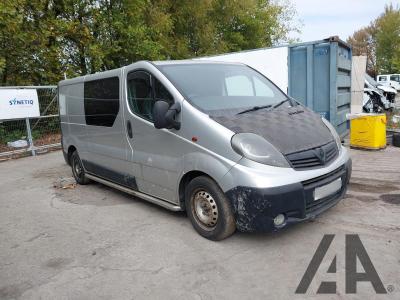Image of 2008 VAUXHALL VIVARO 2900CDTI LWB SHR 1995cc TURBO DIESEL MANUAL 6 Speed CAMPER