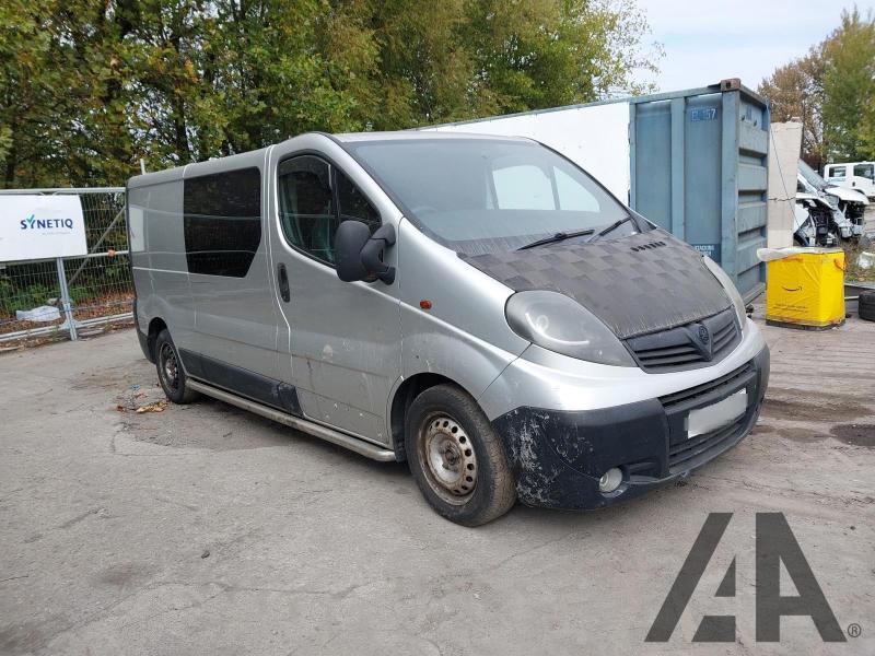 2008 VAUXHALL VIVARO 2900CDTI LWB SHR 1995cc TURBO DIESEL MANUAL 6 Speed CAMPER