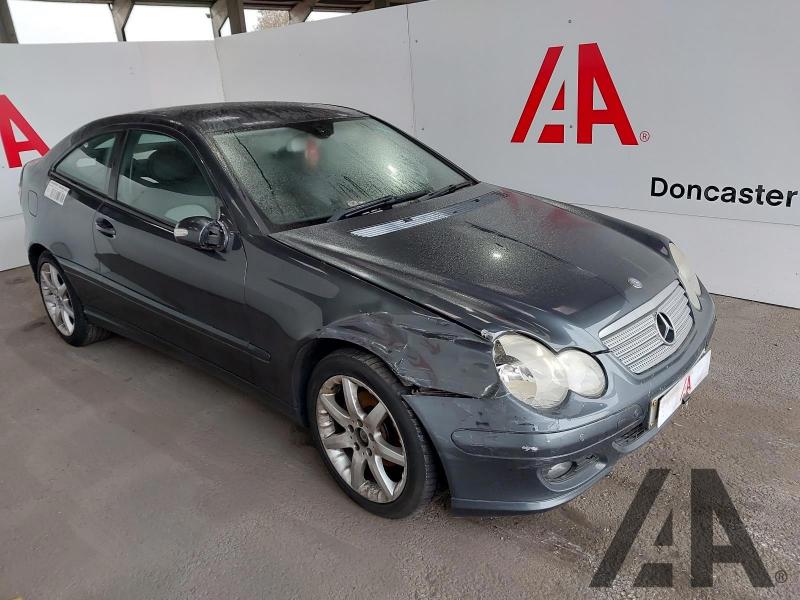 2008 MERCEDES C-CLASS C180 KOMPRESSOR SE SPORTS 1796cc SUPER PETROL AUTOMATIC 3 DOOR COUPE