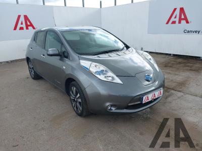 Image of 2017 NISSAN LEAF TEKNA ELECTRIC DIRECT DRIVE 5 DOOR HATCHBACK