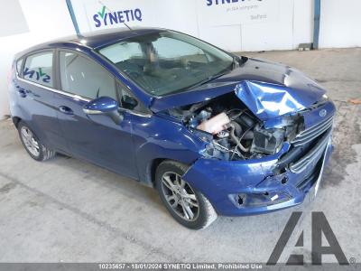 Image of 2017 FORD FIESTA ZETEC 998cc TURBO PETROL MANUAL 5 Speed 5 DOOR HATCHBACK