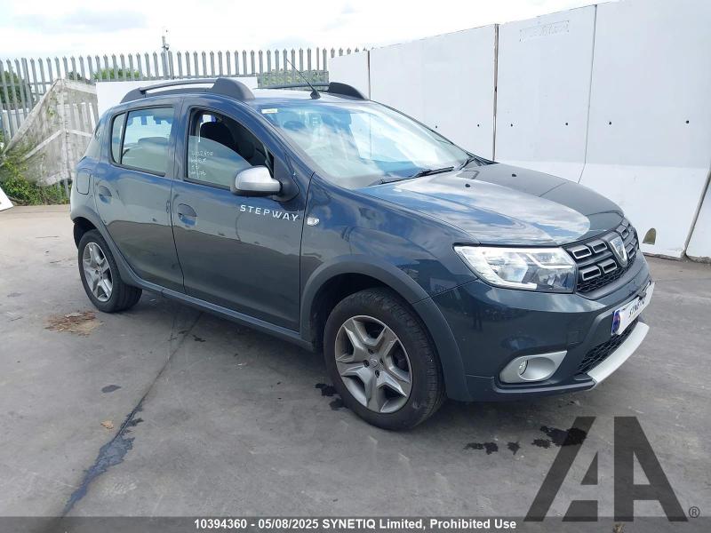 2018 DACIA SANDERO STEPWAY COMFORT TCE 898cc TURBO PETROL MANUAL 5 Speed 5 DOOR HATCHBACK