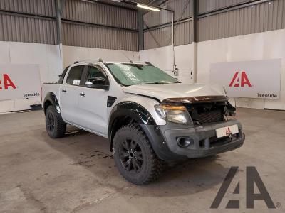 Image of 2015 FORD RANGER WILDTRAK 4X4 DCB TDCI 3196cc TURBO DIESEL AUTOMATIC 6 Speed PICK UP