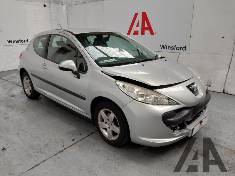 2009 PEUGEOT 207 VERVE 1360cc PETROL MANUAL 5 Speed 3 DOOR HATCHBACK