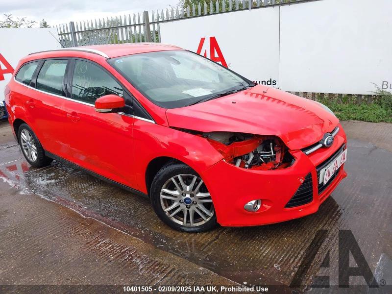 2013 FORD FOCUS TITANIUM ECONETIC TDCI 1560cc TURBO DIESEL MANUAL 6 Speed 5 DOOR ESTATE