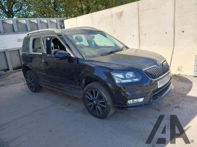 Image of 2014 SKODA YETI BLACK EDITION TDI CR 1968cc TURBO DIESEL MANUAL 5 DOOR HATCHBACK