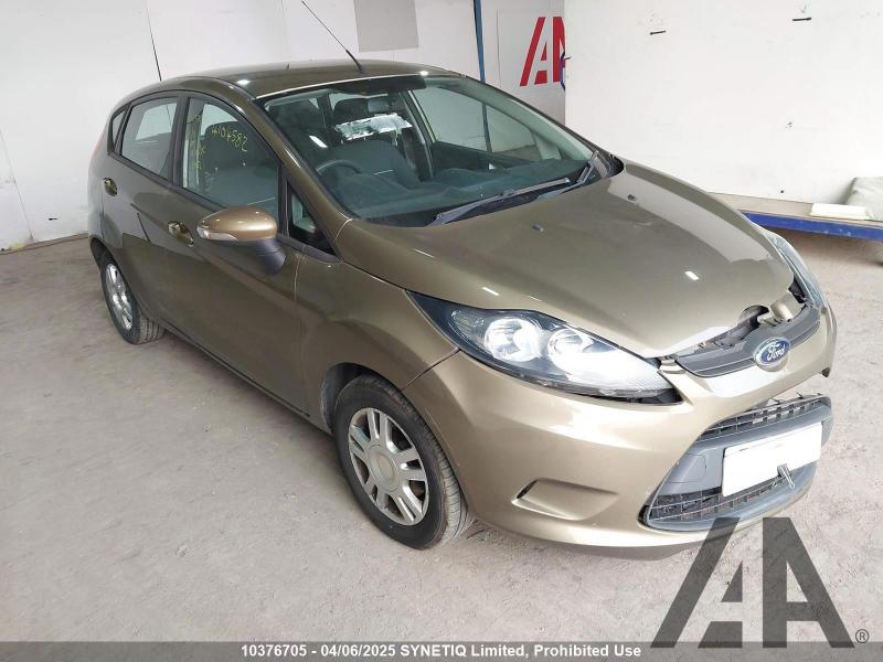 2012 FORD FIESTA EDGE 1242cc PETROL MANUAL 5 Speed 5 DOOR HATCHBACK