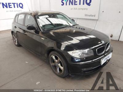 Image of 2010 BMW 1 SERIES 116D SPORT 1995cc TURBO DIESEL MANUAL 5 DOOR HATCHBACK