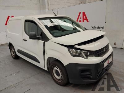 Image of 2019 PEUGEOT PARTNER BLUEHDI S L1 1560cc TURBO DIESEL MANUAL 5 Speed PANEL VAN