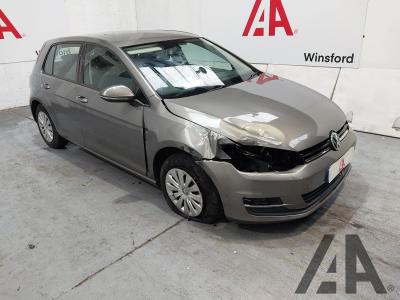 Image of 2013 VOLKSWAGEN GOLF S TDI BLUEMOTION TECHNOLOGY 1598cc TURBO DIESEL MANUAL 5 Speed 5 DOOR HATCHBACK