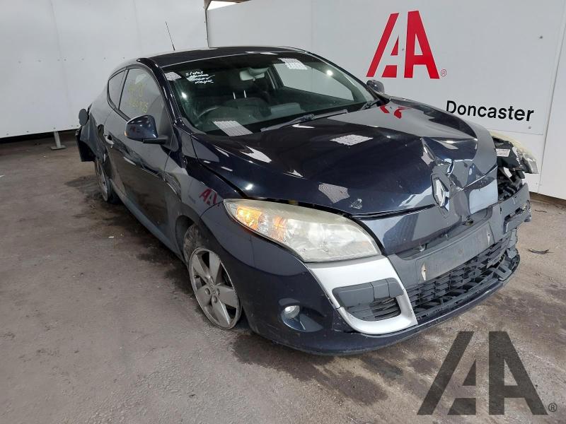 2010 RENAULT MEGANE DYNAMIQUE TOMTOM DCI 1461cc TURBO DIESEL MANUAL 6 Speed 3 DOOR COUPE