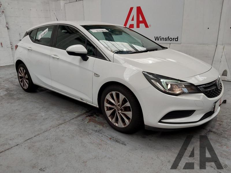 2016 VAUXHALL ASTRA DESIGN 1399cc TURBO PETROL MANUAL 6 Speed 5 DOOR HATCHBACK