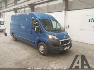 Image of 2019 PEUGEOT BOXER BLUE HDI 435 L3H2 PROFESSIONAL 1997cc TURBO DIESEL MANUAL PANEL VAN