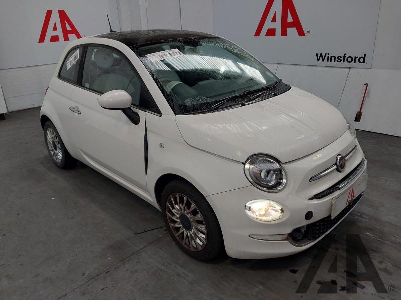 2019 FIAT 500 LOUNGE 1242cc PETROL MANUAL 3 DOOR HATCHBACK