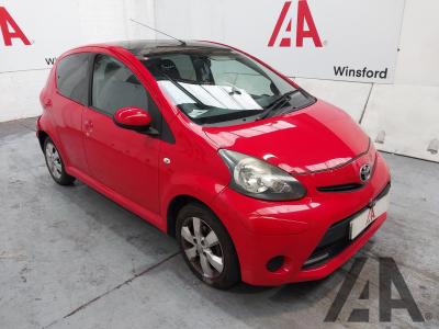 Image of 2013 TOYOTA AYGO VVT-I MOVE WITH STYLE 998cc PETROL MANUAL 5 DOOR HATCHBACK