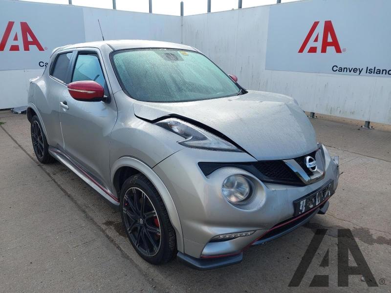2017 NISSAN JUKE NISMO RS DIG-T 1618cc TURBO PETROL MANUAL 5 DOOR HATCHBACK