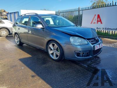 Image of 2009 VOLKSWAGEN GOLF SE TDI DPF 1896cc TURBO DIESEL MANUAL 5 Speed 5 DOOR ESTATE