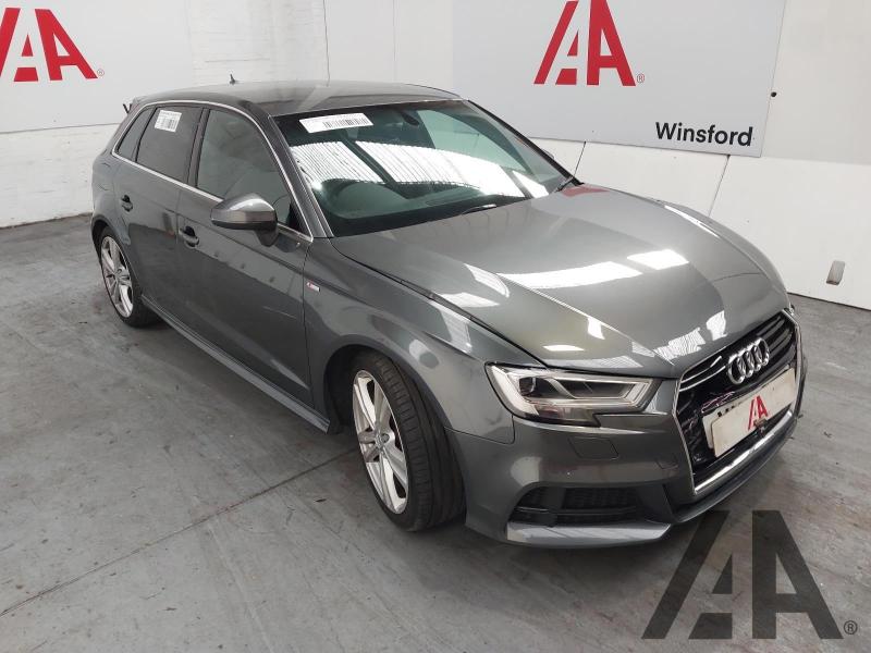 2018 AUDI A3 TFSI S LINE 1498cc TURBO PETROL SEMI AUTO 5 DOOR HATCHBACK