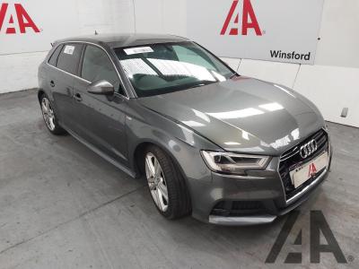 Image of 2018 AUDI A3 TFSI S LINE 1498cc TURBO PETROL SEMI AUTO 5 DOOR HATCHBACK
