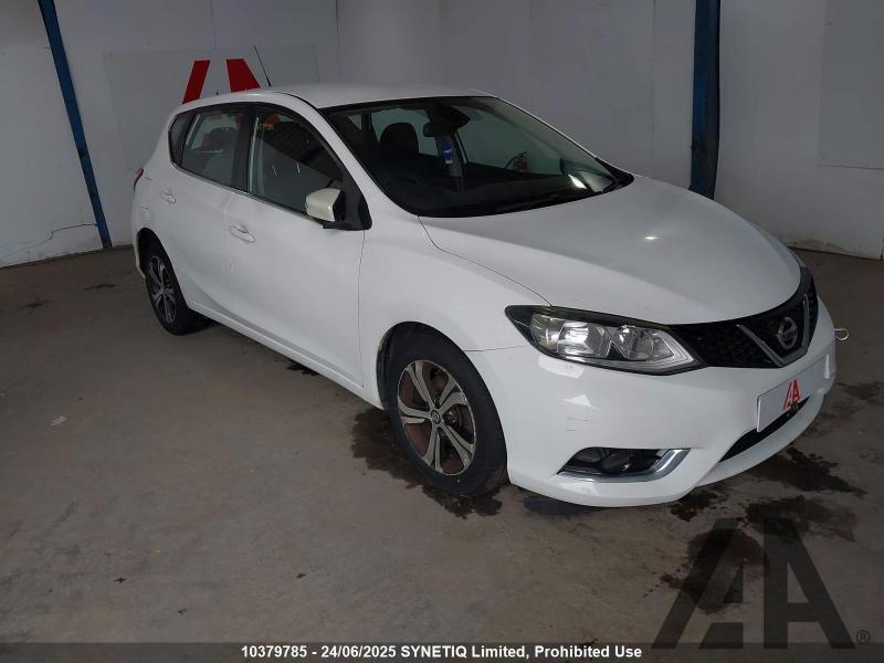 2015 NISSAN PULSAR ACENTA DCI 1461cc TURBO DIESEL MANUAL 6 Speed 5 DOOR HATCHBACK