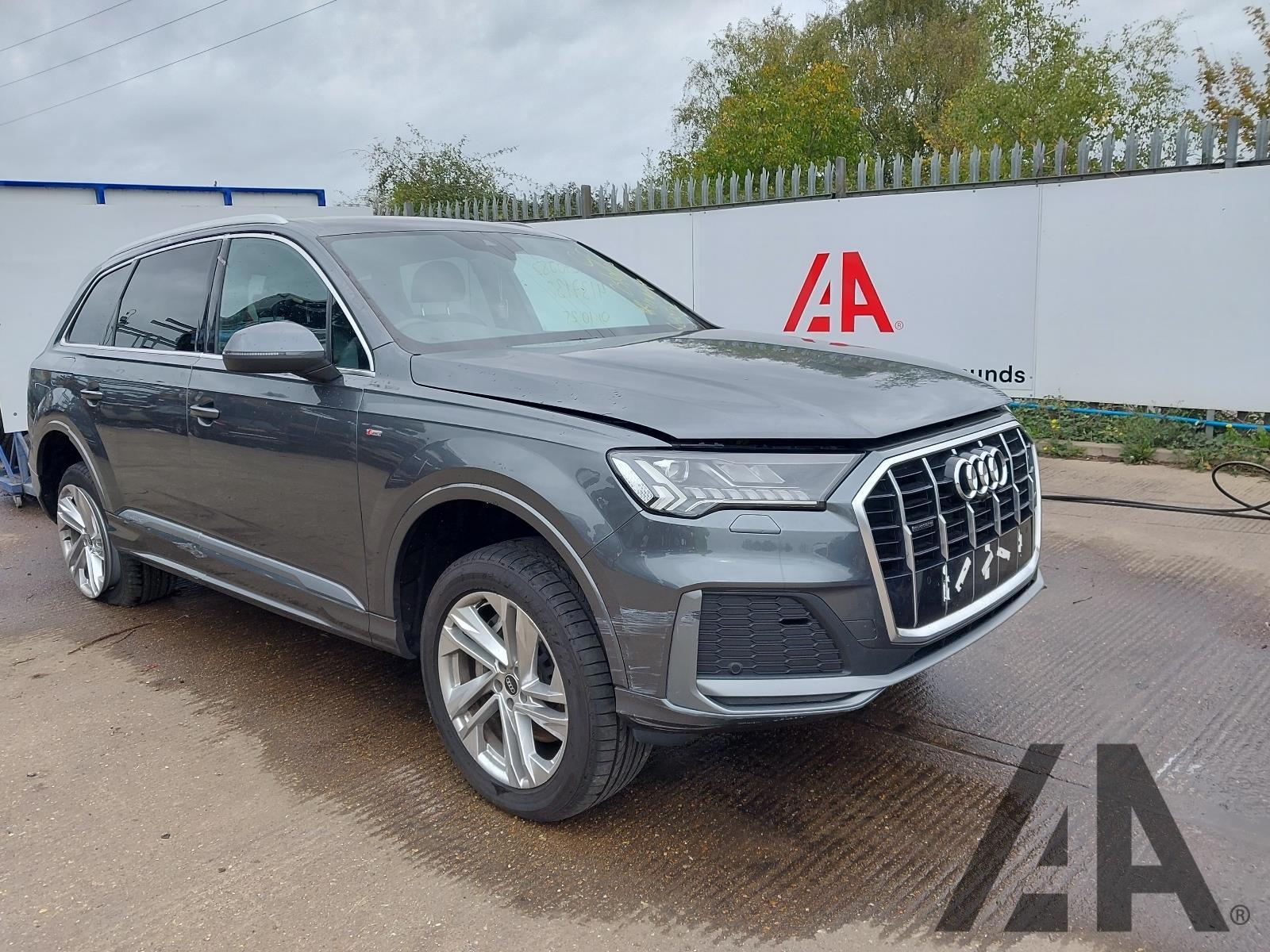 2020 AUDI Q7 TDI QUATTRO S LINE 45 MHEV 2967cc TURBO DIESEL AUTOMATIC 5 DOOR ESTATE