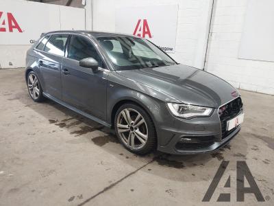 Image of 2016 AUDI A3 TFSI S LINE NAV 1395cc TURBO PETROL MANUAL 6 Speed 5 DOOR HATCHBACK