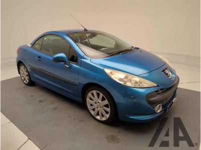 Image of 2008 PEUGEOT 207 GT COUPE CABRIOLET HDI 1560cc TURBO DIESEL MANUAL 5 Speed 2 DOOR CONVERTIBLE