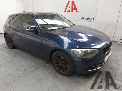Image of 2012 BMW 1 SERIES 118D SPORT 1995cc TURBO DIESEL MANUAL 5 DOOR HATCHBACK