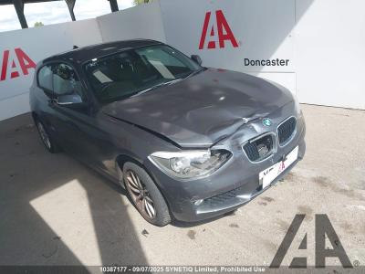 Image of 2014 BMW 1 SERIES 114D SE 1598cc TURBO DIESEL MANUAL 3 DOOR HATCHBACK