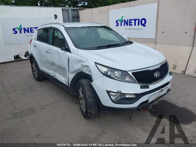 2016 KIA SPORTAGE CRDI AXIS EDITION ISG 1685cc TURBO DIESEL MANUAL 6 Speed 5 DOOR ESTATE
