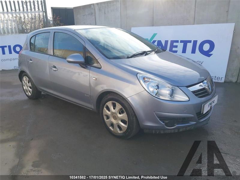 2008 VAUXHALL CORSA CLUB A/C 16V 1229cc PETROL MANUAL 5 Speed 5 DOOR HATCHBACK