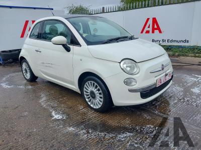 Image of 2012 FIAT 500 LOUNGE 1242cc PETROL MANUAL 3 DOOR HATCHBACK