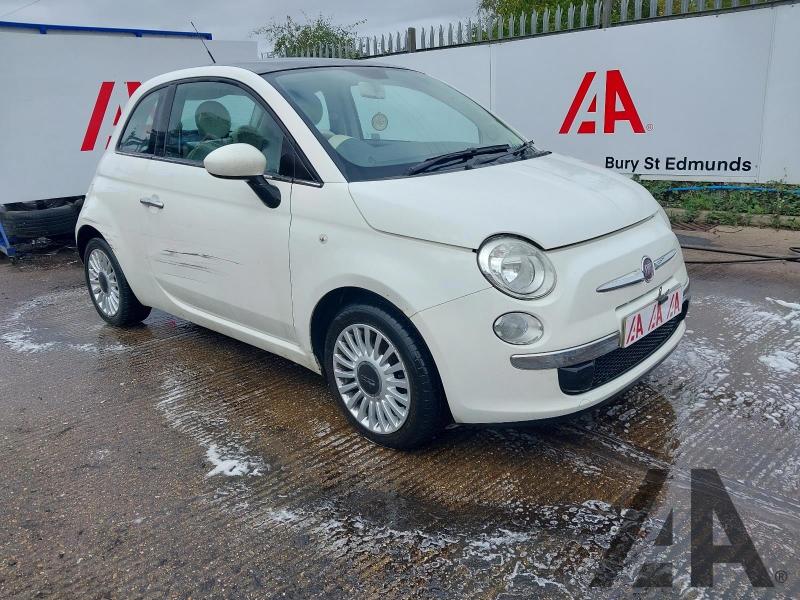 2012 FIAT 500 LOUNGE 1242cc PETROL MANUAL 3 DOOR HATCHBACK